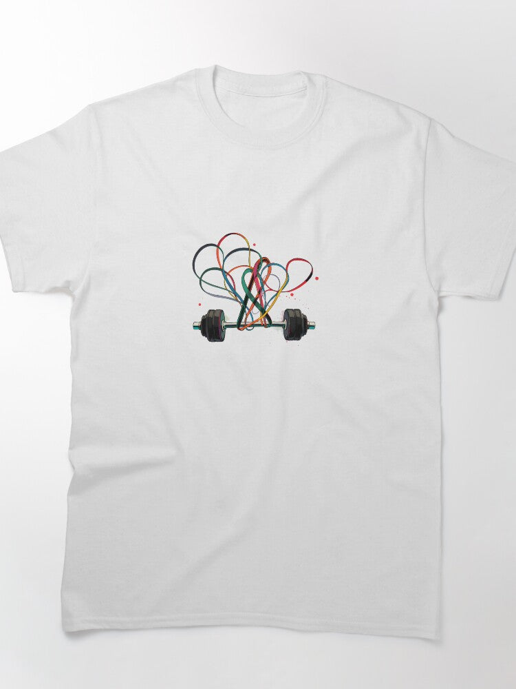 Barbell Tape - Gym Shirt Design Classic T-Shirt