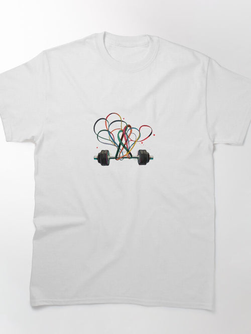 Barbell Tape - Gym Shirt Design Classic T-Shirt